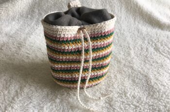 crocheted chalk bag pattern