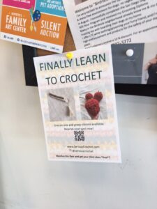 how to advertise for crochet classes